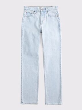 Abercrombie Mid Rise 90s straight jeans NWT